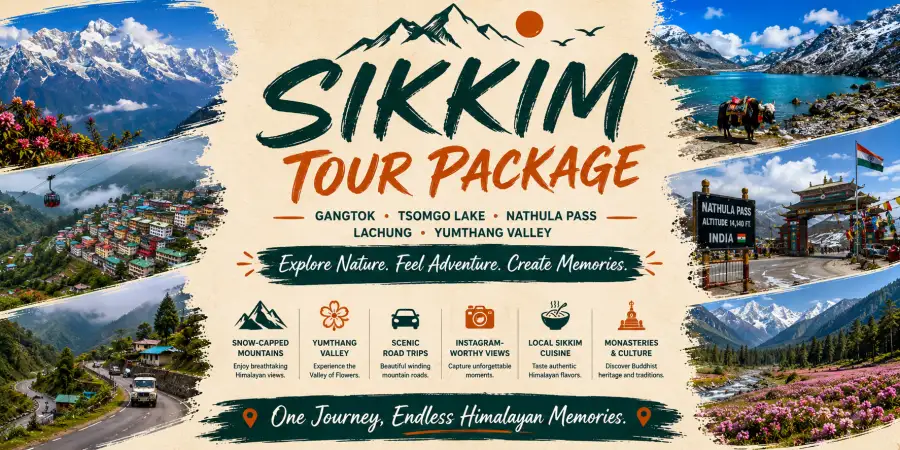 5N6D Enchanting Sikkim Expedition
