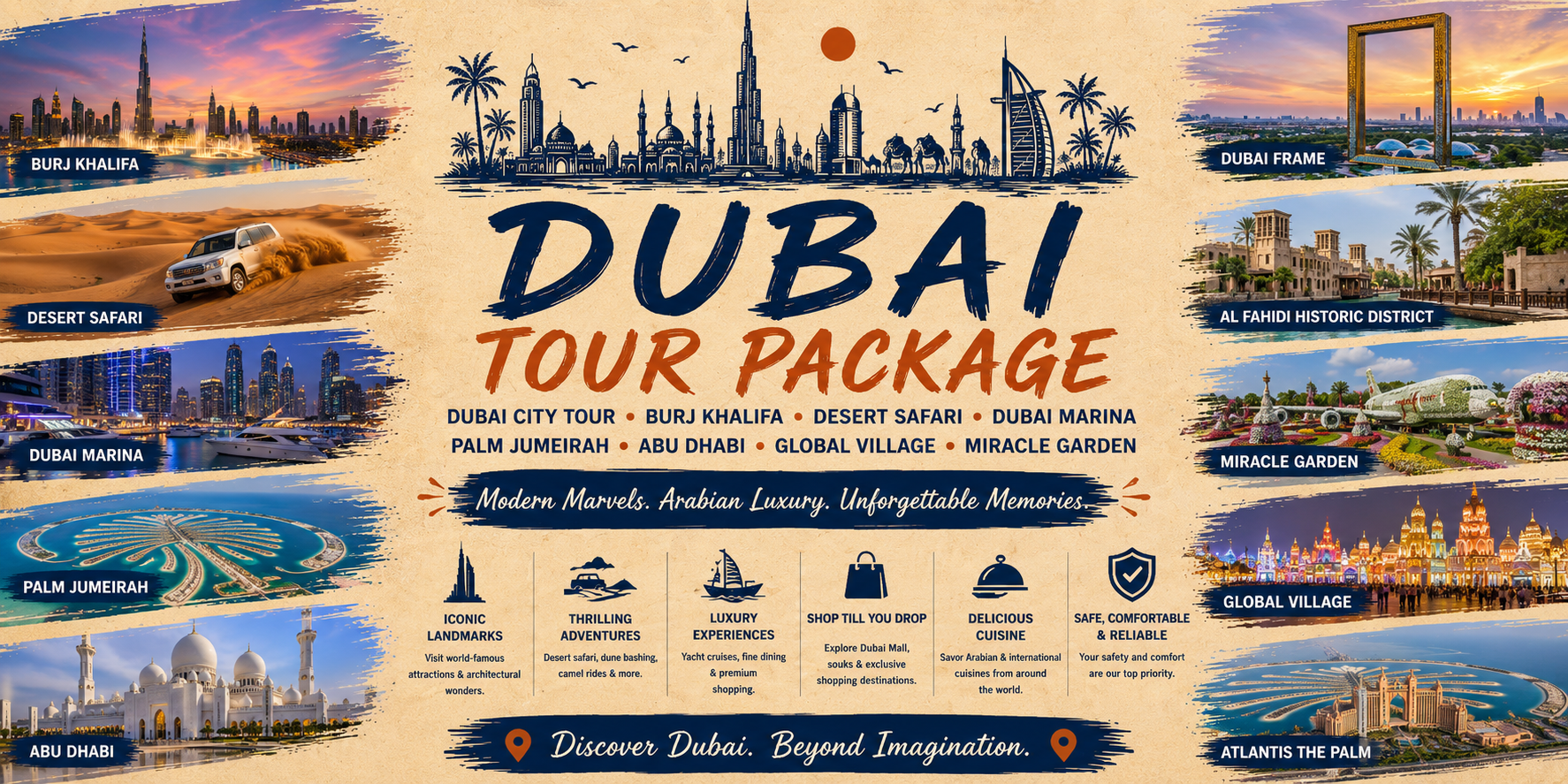 Dubai Community Trip 4N/5D with Desert Safari Adventure