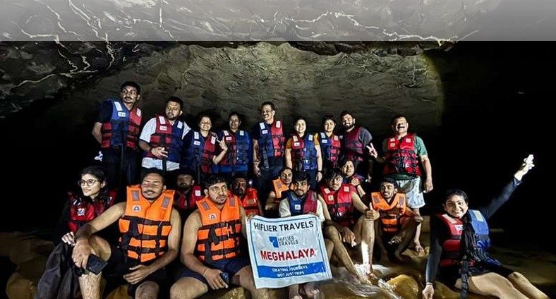 Day 3 : KREM CHYMPE - KHADDUM FALLS - DAWKI CAMP STAY